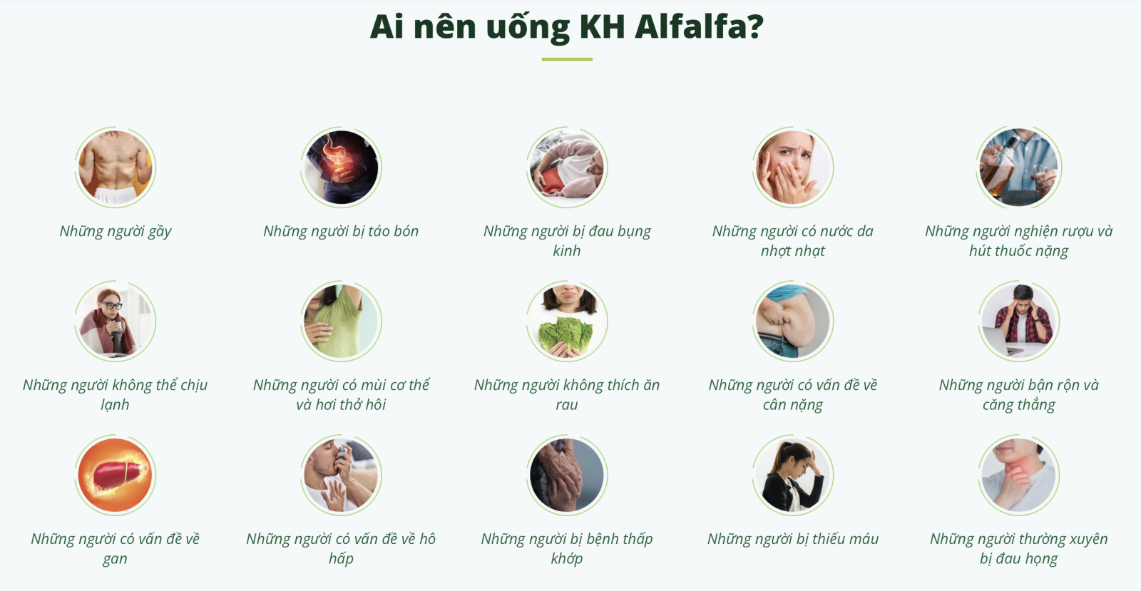 Sản phẩm chức năng từ cây linh lăng - Bổ sung Vitamin và khoáng chất cho cơ thể - Xuất xứ từ Malaysia - Prife 