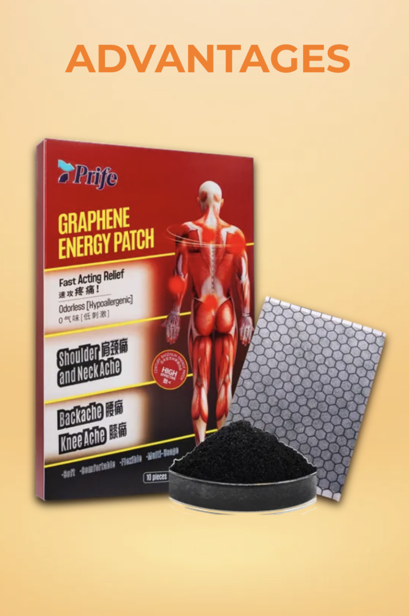 Miếng dán cơ Graphene - Giảm đau nhức cho cơ thể - Prife