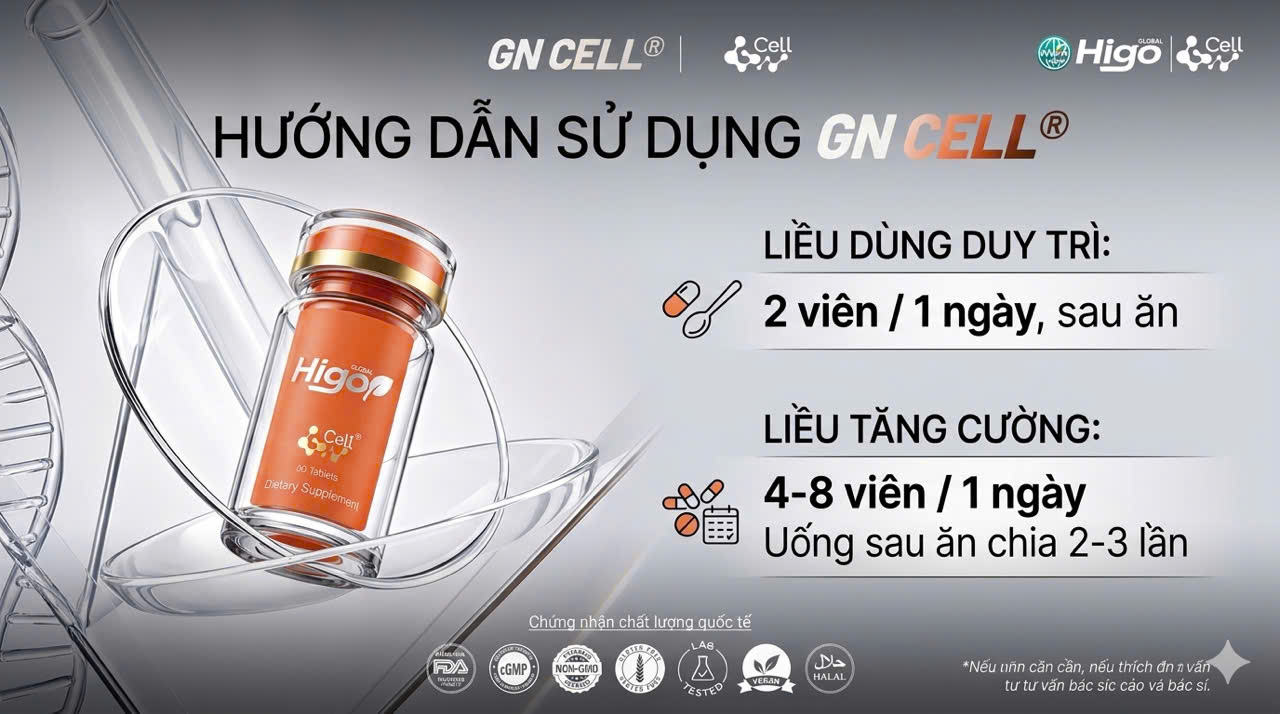 gncell- Hướng dẫn sử dụng