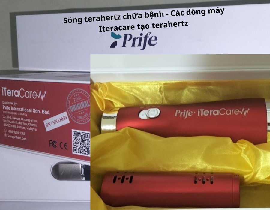 Sóng terahertz chữa bệnh - Các dòng máy Iteracare tạo terahertz 
